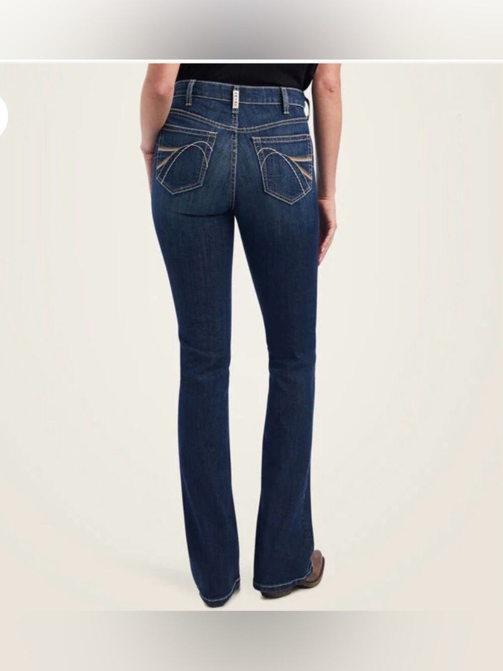 UEC Ariat® Women's R.E.A.L. High Rise Dorothy Boot Cut Jean SZ 27x32